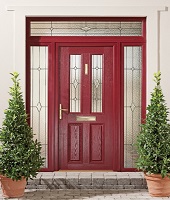 Red composite Doors Dublin