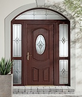 Red Composite Doors